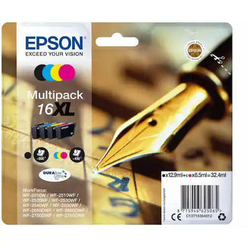Epson Bläckpatron C13T16364012 BK/C/M/Y
