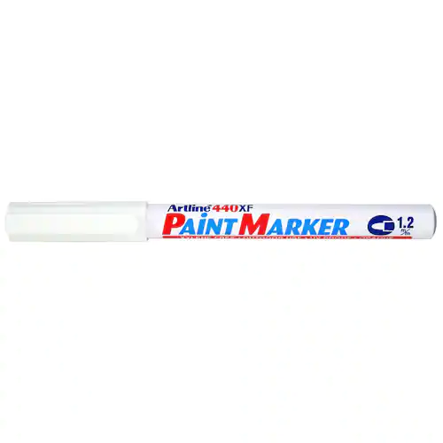 Artline Märkpenna Rund 440XF 1,2 mm vit