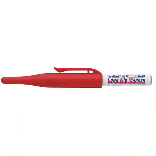 Artline Märkpenna Rund 710 Long Nib röd