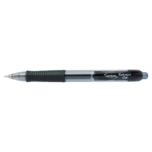 Lyreco PREMIUM Gelpenna RT 0,7mm svart
