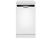 Amica MV 456 ADW, Fritstående, Slimline (45 cm), Hvid, Knapper, Varm, 10 kuverter