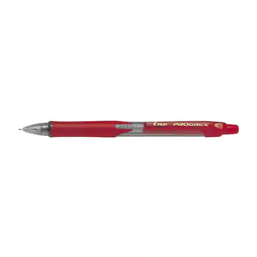 Pilot Begreen Progrex mekanisk stiftpenna, 0,9 mm spets, röd
