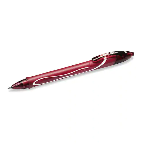 BIC® Gelpenna Gelocity Quick Dry röd