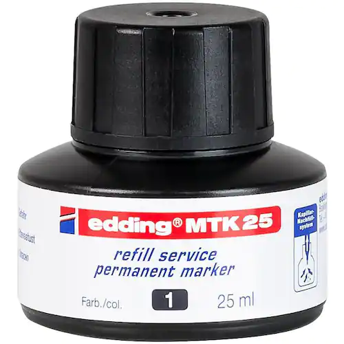 edding Refill märkpenna 2000 permanent svart