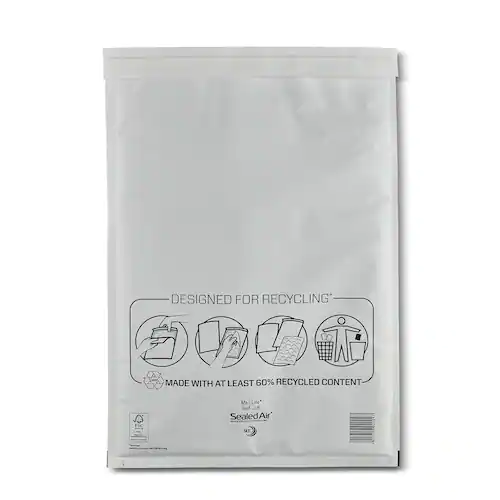 Mail Lite® Bubbelpåse J6 300x440mm vit 50/FP