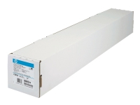 HP - Träfiber - matt - 0.12 mm - ljust vit - Rulle (91,4 cm x 91,4 m) - 90 g/m² - 24 pounds - 1 rulle (rullar) bond paper - för T2300 PostScript eMFP, T3500 Production eMFP, T610 (44), T7200 Production Printer