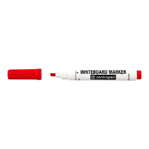 CENTROPEN Whiteboardpenna skuren röd
