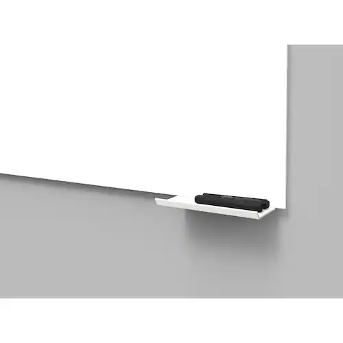 LINTEX Pennhylla plexiglas vit 20cm