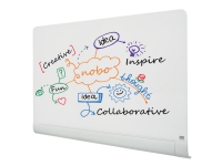 Nobo Diamond - Whiteboard-tavla - väggmonterbar - 1264 x 711 mm - tempererat glas - magnetisk - vit