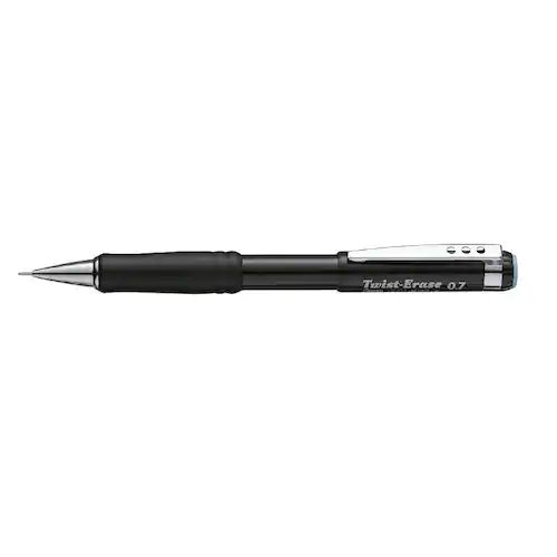 Pentel Stiftpenna Twist 0,7mm svart