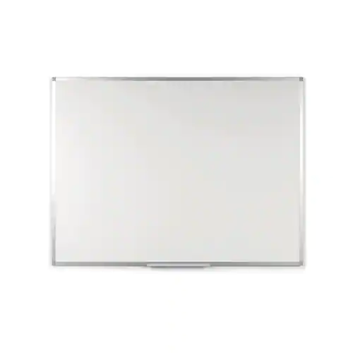 Staples Whiteboardtavla, avtorkningsbar magnetisk emaljyta, 120 x 90 cm