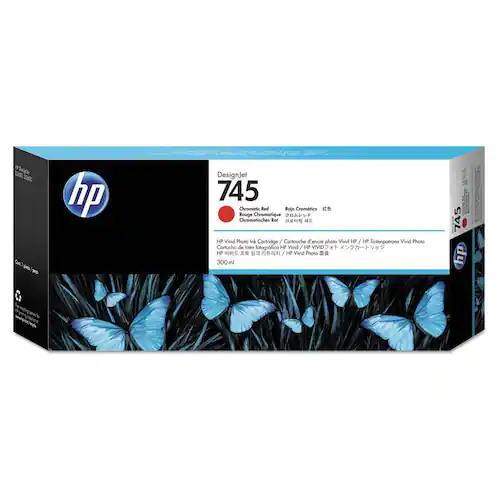 HP Bläckpatron F9K06A 745 KromRöd