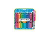 Papermate InkJoy, Retractable gelpenna, olika färger, Multicoloured, Medium, Blister, 14 st