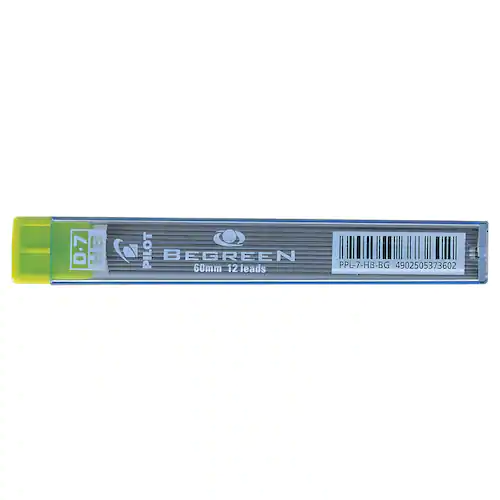 Pilot Begreen Stift till mekanisk stiftpenna, Begreen, 0,7 mm HB-stift