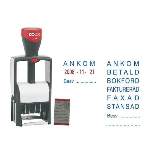 Colop Stämpel datum stativ S2160/RL