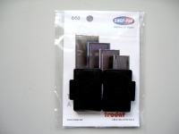Stempelpude Trodat sort 2-pack 5203/5440/5253 m.fl 6/53 - (2 stk.)