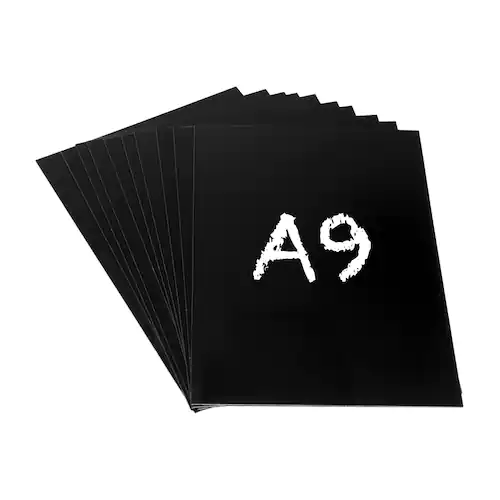 Griffelplast A9 svart