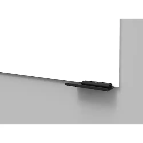 LINTEX Pennhylla plexiglas svart 20cm