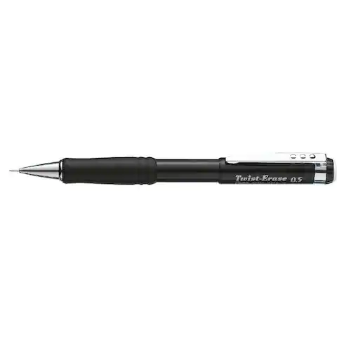 Pentel Stiftpenna Twist 0,5mm svart