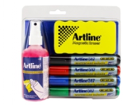 Artline® Whiteboard rense-/skrive sæt