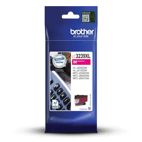 Brother Bläckpatron LC3239XLM Magenta