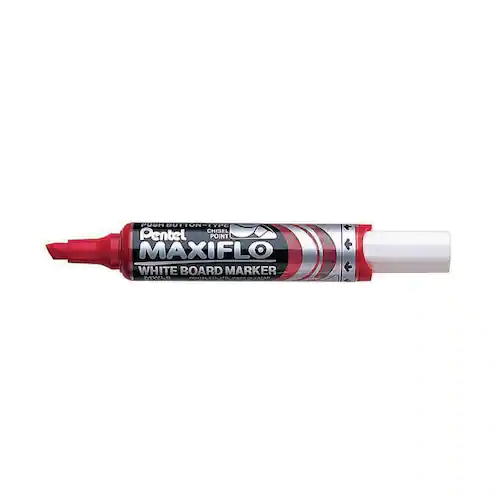 Pentel Whiteboardpenna Maxiflo sned röd