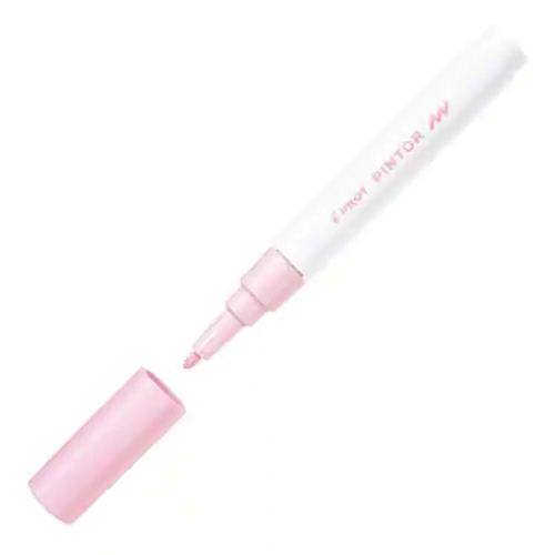 Pilot Märkpenna Pintor Fine spets, 1,0 mm, Pastell rosa