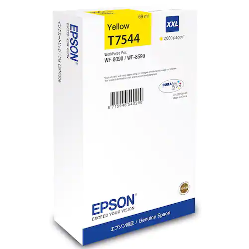 Epson Bläckpatron C13T754440 XXL Gul