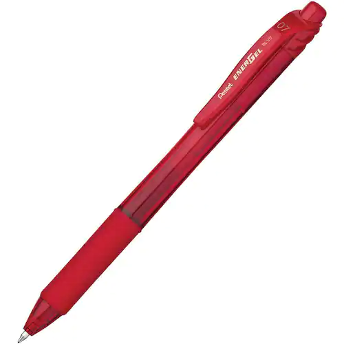 Pentel Gelpenna EnerGelX Roller 0,7 röd