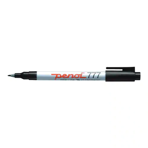 PENOL Märkpenna 777 permanent 1mm svart
