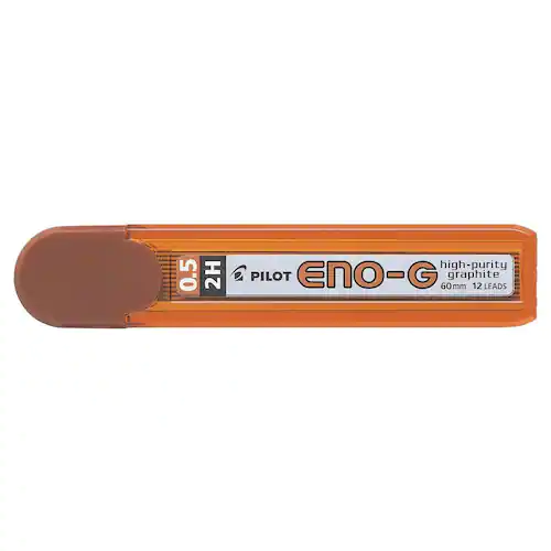 Pilot Stift till mekanisk stiftpenna, Eno-G, 0,5 mm 2H-stift