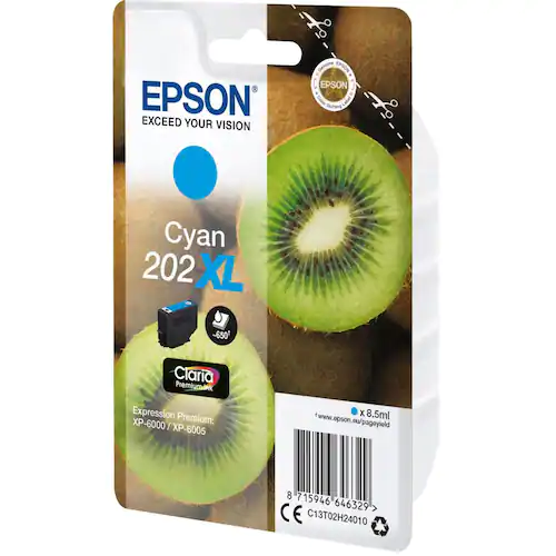 Epson Bläckpatron T202 XL Cyan