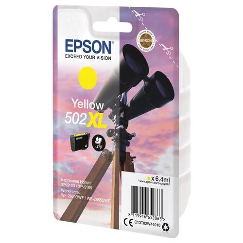 Epson Bläckpatron C13T02W44010 T502XL Gul