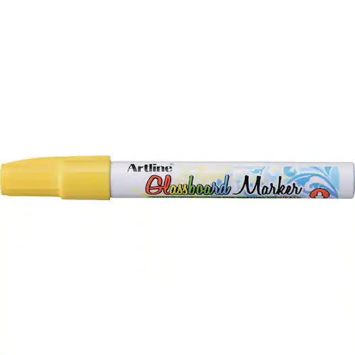 Artline Märkpenna glastavla 2,0 gul