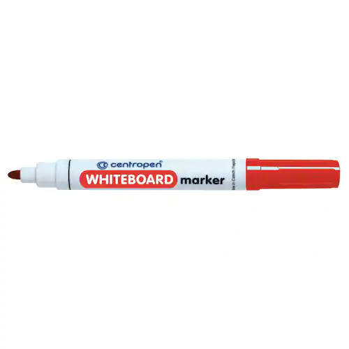 CENTROPEN Whiteboardpenna rund röd