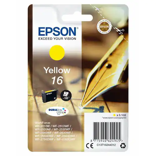 Epson Bläckpatron C13T16244012 Gul