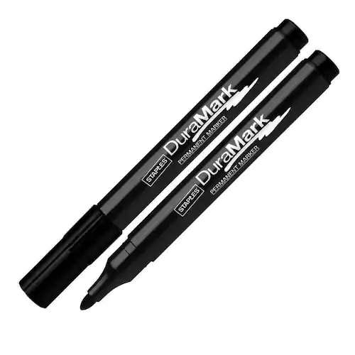 Staples Märkpenna rund 1-3mm svart