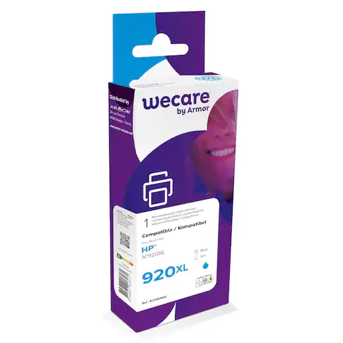 Wecare Bläckpatron 920XL cyan