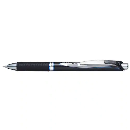 Pentel Gelpenna Energel Perm.roller blå