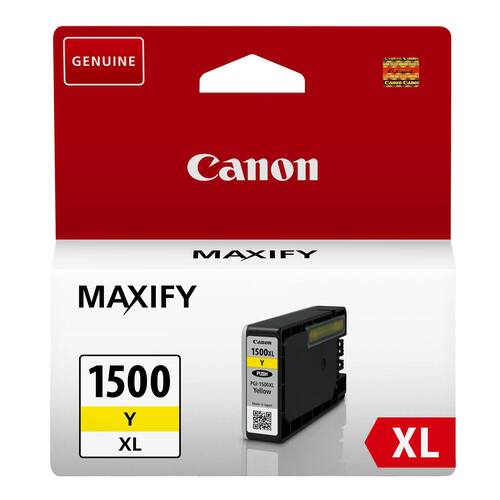 Canon Bläckpatron PGI-1500XL Y, gul