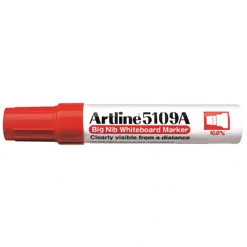Artline Whiteboardpenna 5109A BIG röd