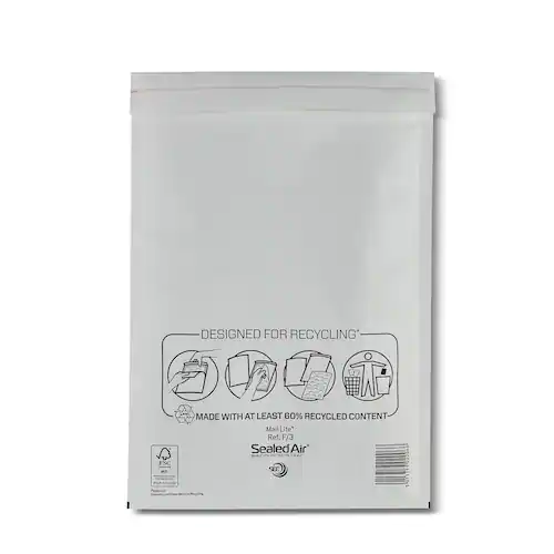 Mail Lite® Bubbelpåse F3 220x330 vit 50/FP