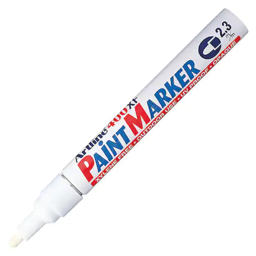 Artline Märkpenna Rund 400XF Paint vit