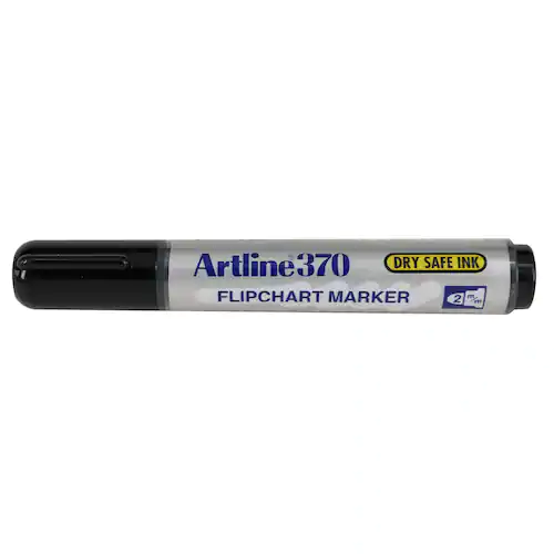 Artline Bläderblockspenna 370 svart