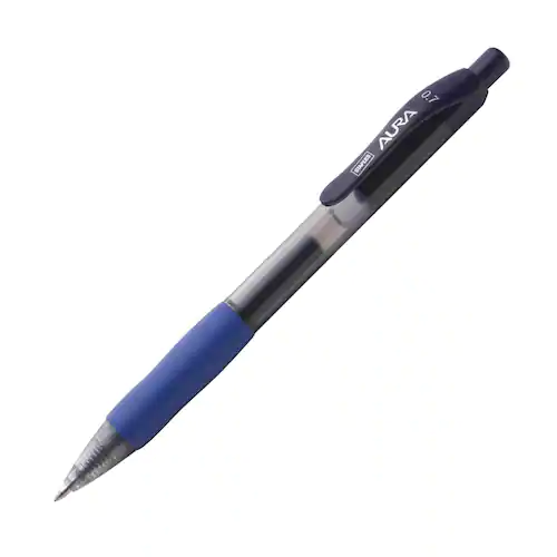 Staples Gelpenna Aura RT 0,7 blå 12/FP