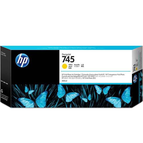 HP Bläckpatron F9K02A 745 Gul