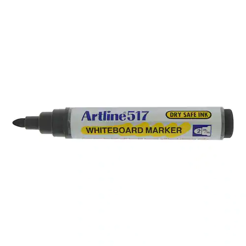 Artline Whiteboardpenna Rund 517 svart