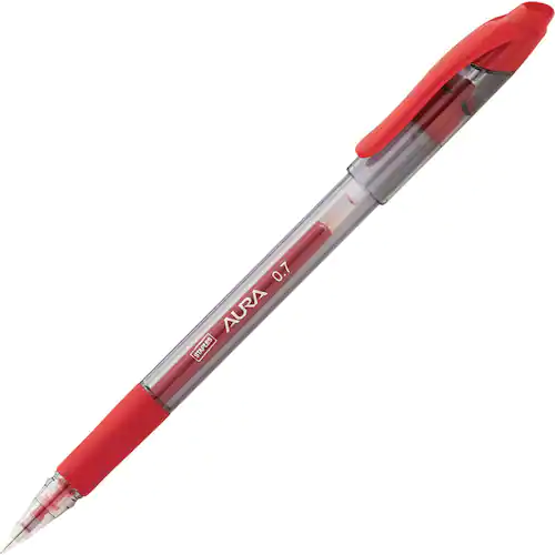 Staples Gelpenna Aura 0,7 röd 12/FP