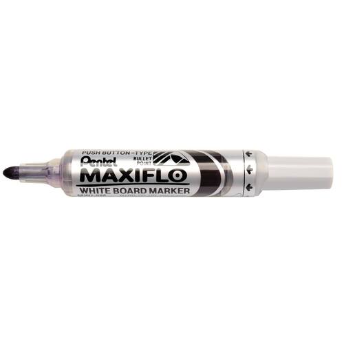 Pentel Whiteboardpenna Maxiflo rund violett