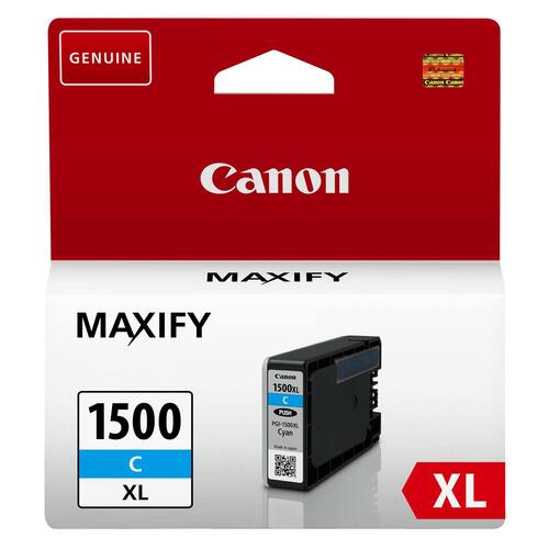 Canon Bläckpatron PGI-1500XL C, cyan